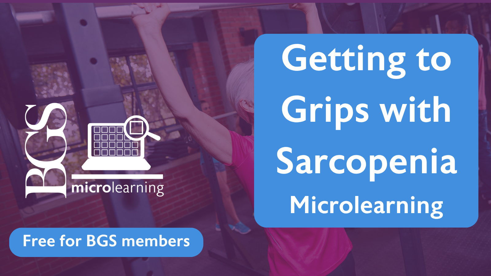 Getting to Grips with Sarcopenia
