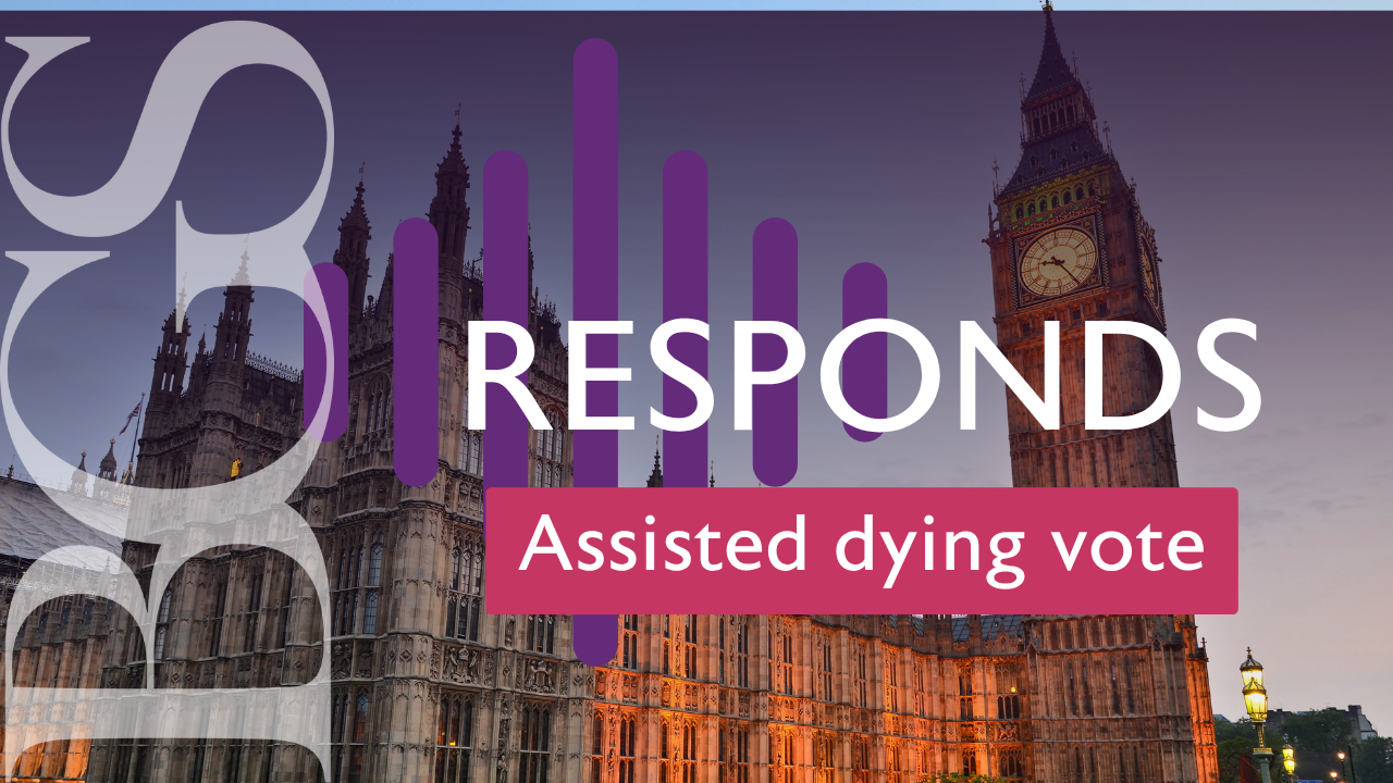 BGS responds to the assisted dying vote  