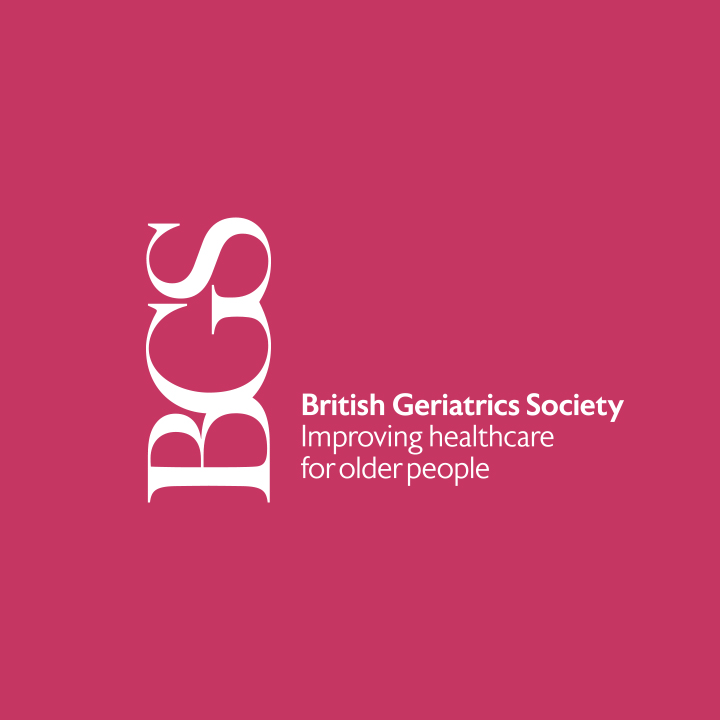 BGS hold logo on pink