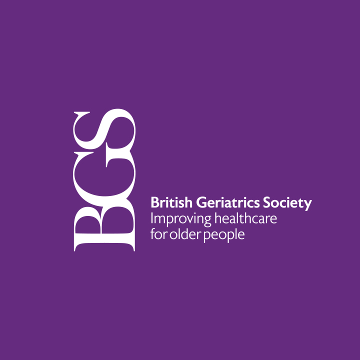 BGS hold logo on purple