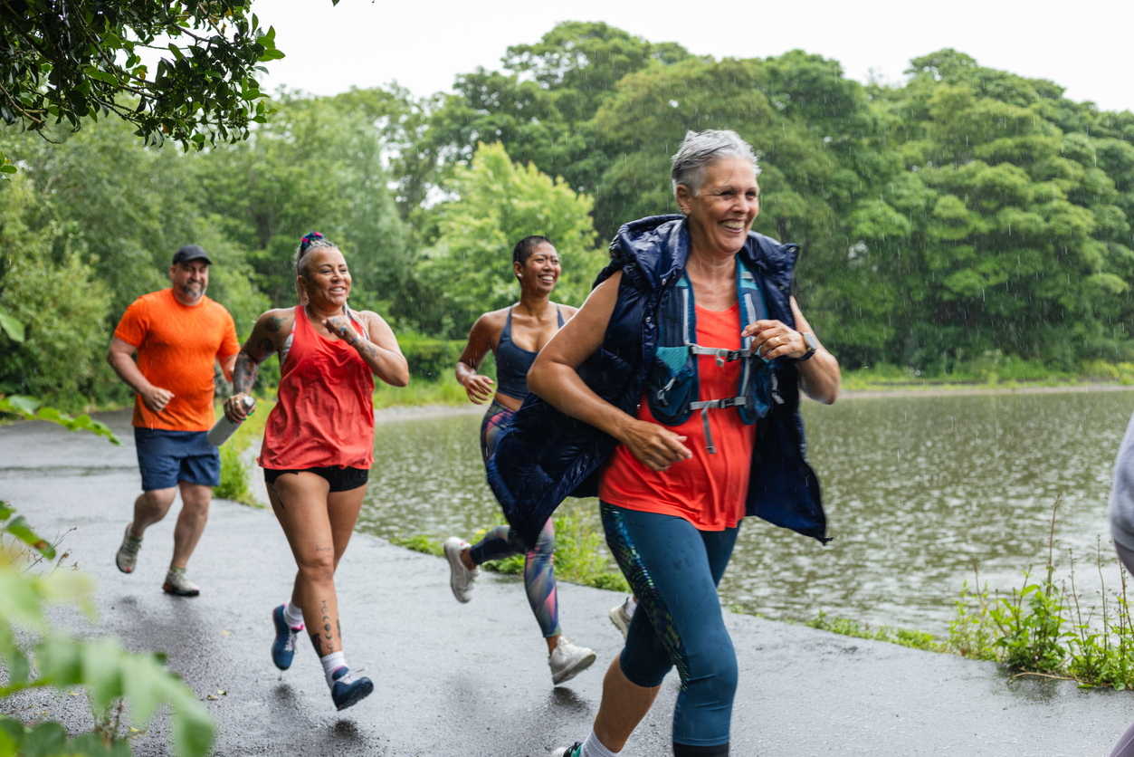 happy runners