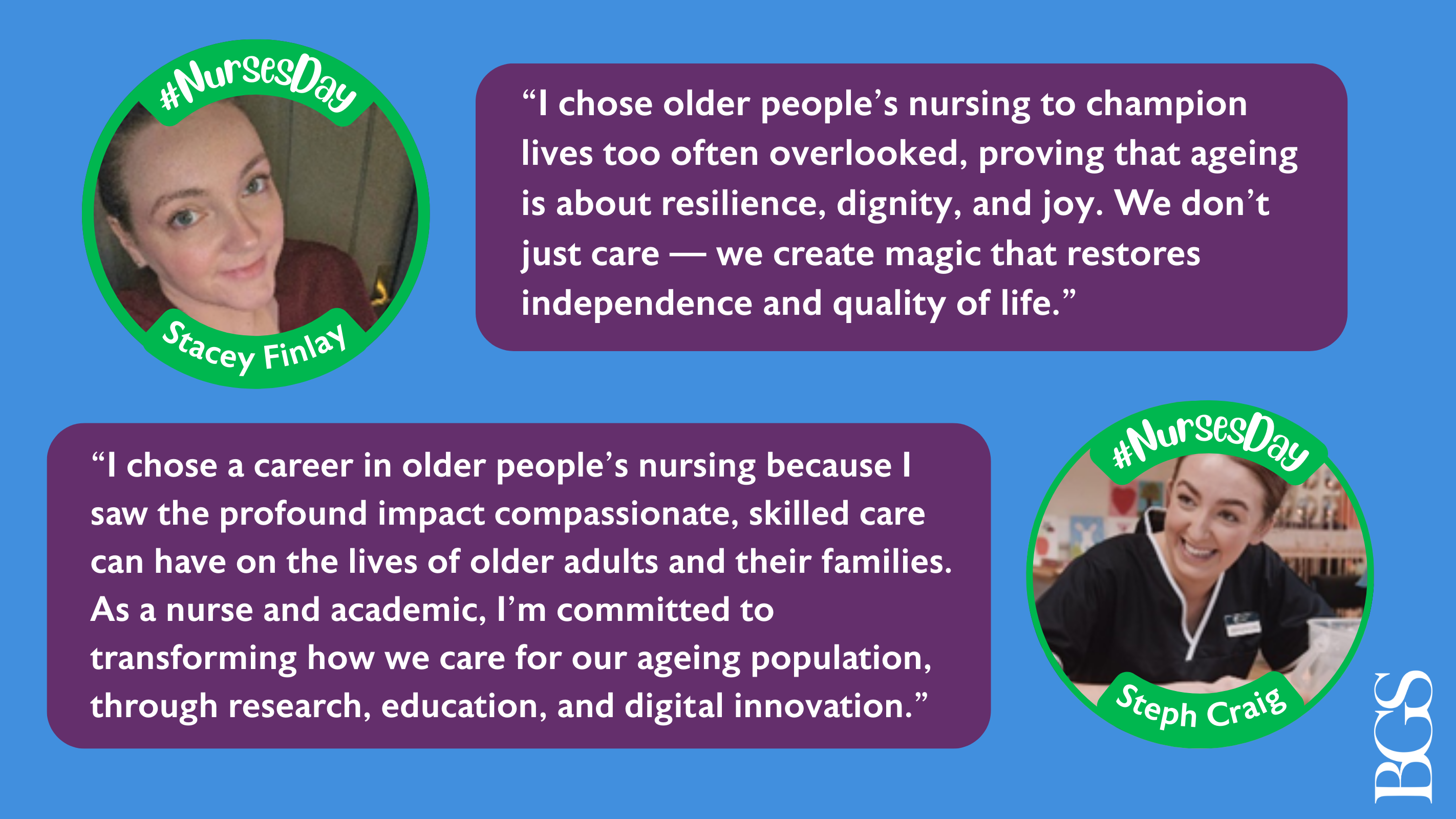 Stacey Finlay and Steph Craig