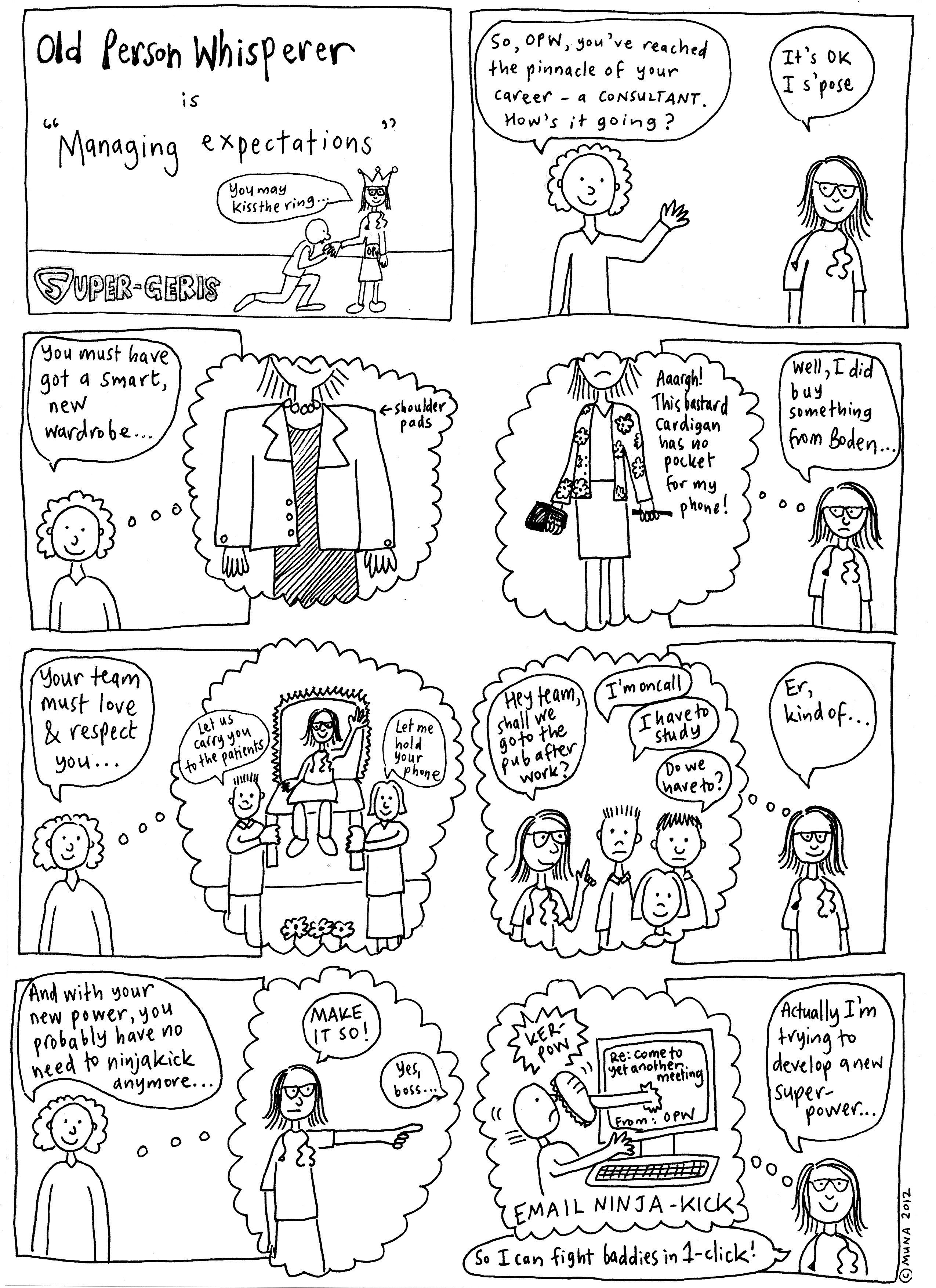 OPW: Managing expectations whole thing