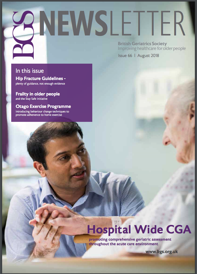 BGS Newsletter cover Aug 2018