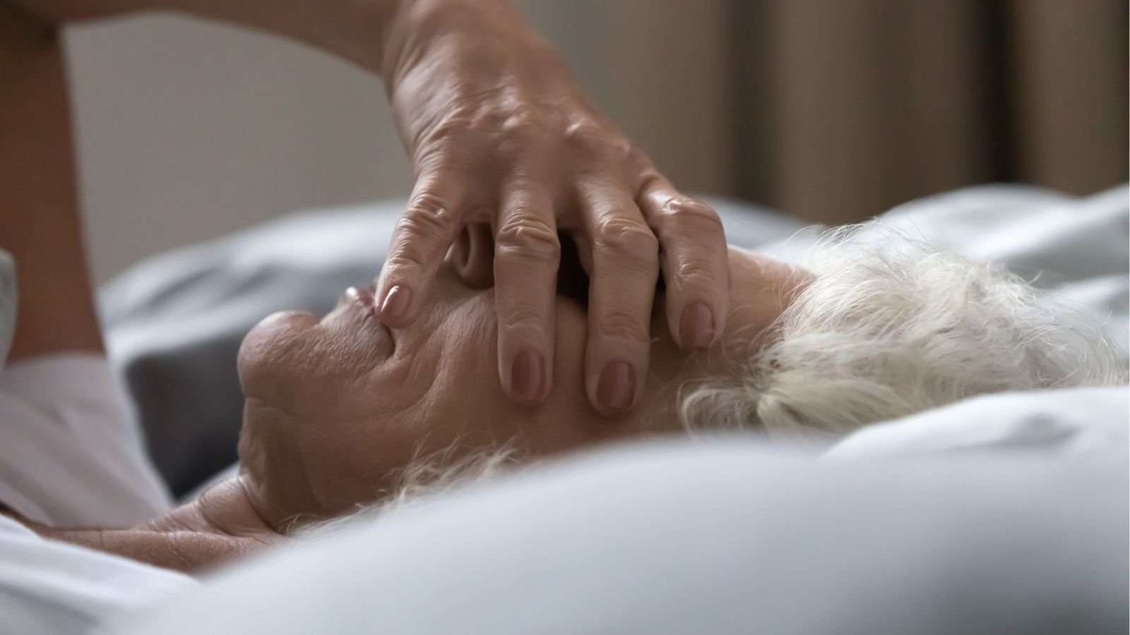 older woman with insomnia