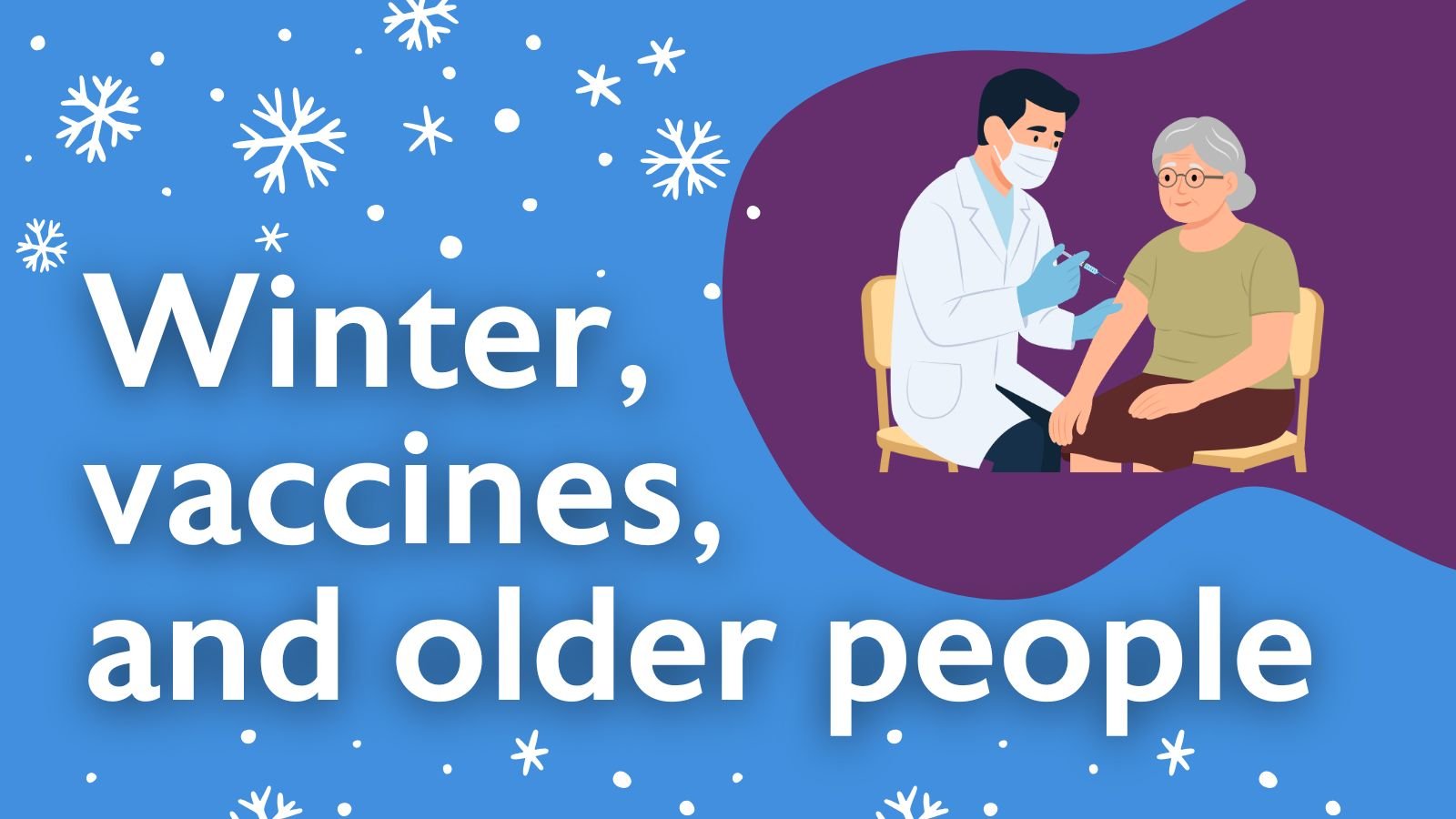 winter, vaccines, and older people