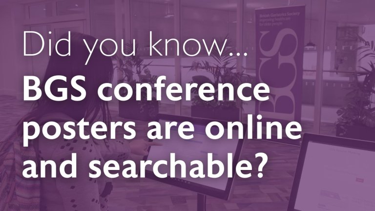 Did you know BGS conference posters are online and searchable?
