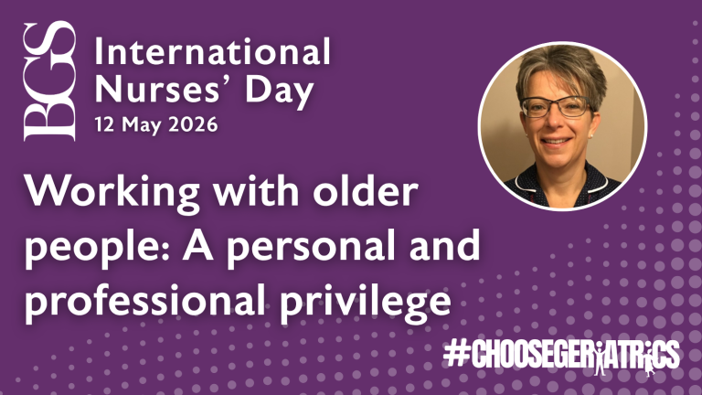 Working with older people: A personal and professional privilege