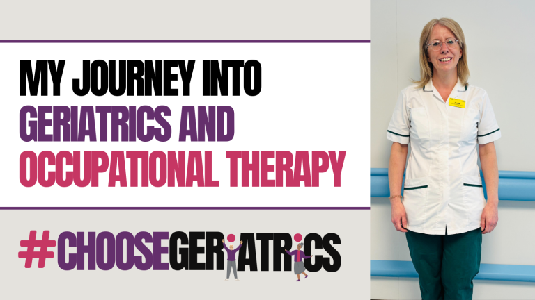 My journey into geriatrics and occupational therapy