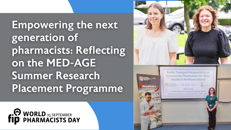 Empowering the next generation of pharmacists: Reflecting on the MED-AGE Summer Research Placement Programme
