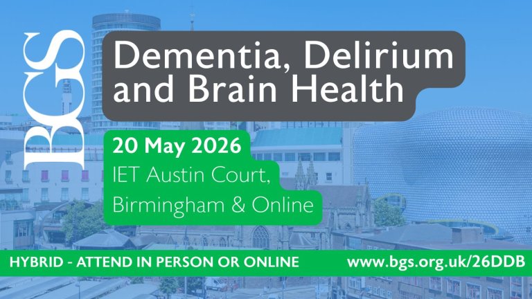 Dementia, Delirium and Brain Health 2026