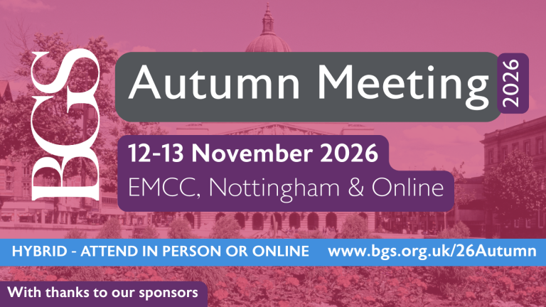 BGS Autumn Meeting 2026