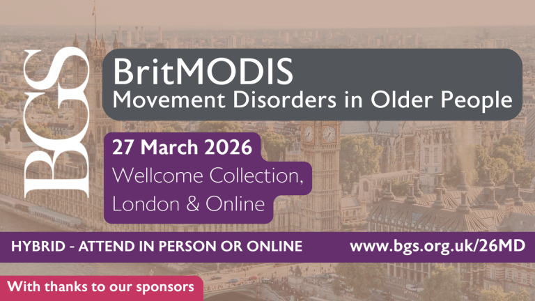 BritMODIS Movement Disorders in Older People 27 March 2026