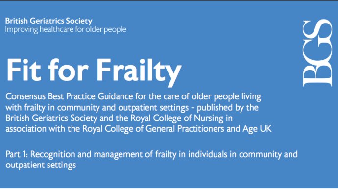 Fit For Frailty