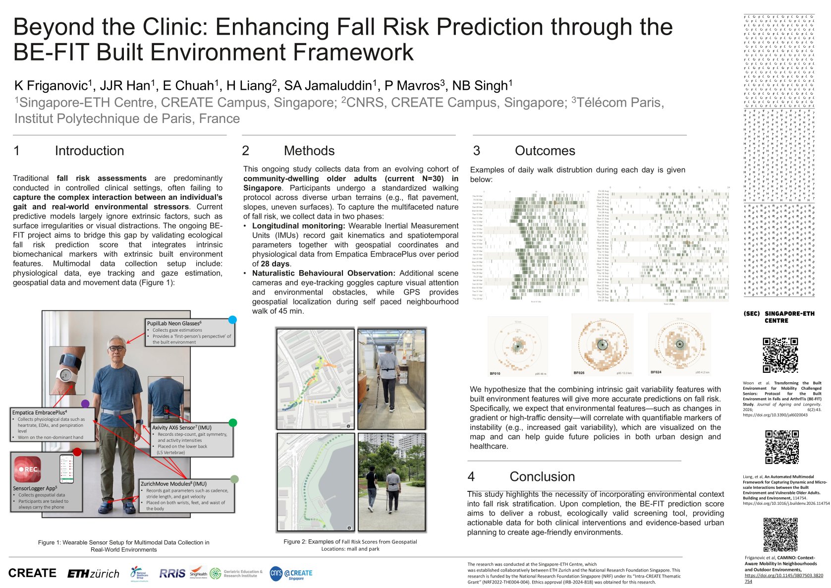 Beyond the Clinic: Enhancing Fall Risk Prediction through the BE-FIT Built Environment Framework poster preview image