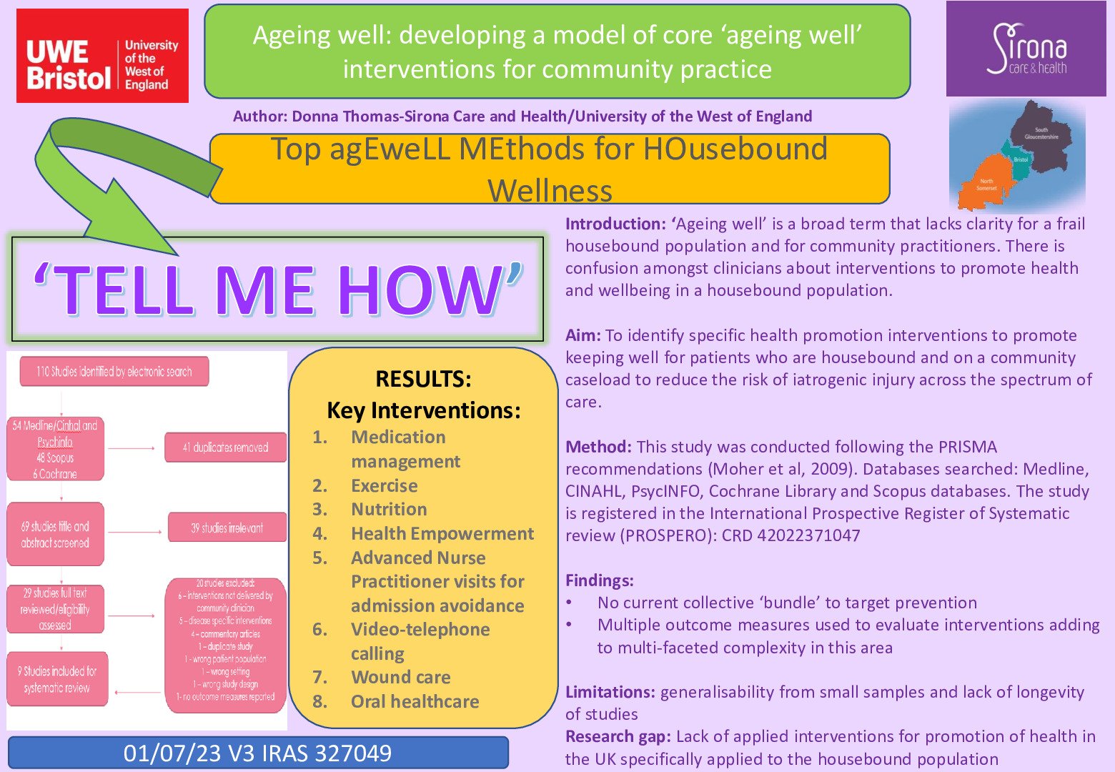 Tell me how - top agewell methods for housebound wellness  poster preview image