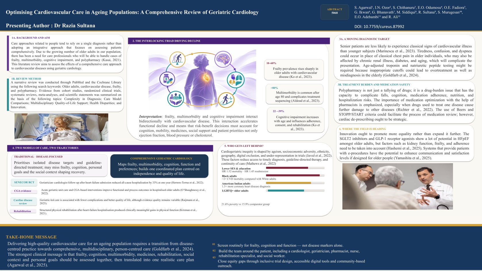 Optimising Cardiovascular Care in Ageing Populations: Integrating Geriatric Principles into Contemporary Cardiology poster preview image