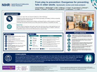 From play to prevention: Exergames for preventing falls in older adults. Systematic review and meta-analysis poster preview image