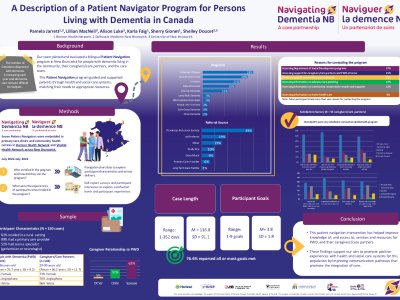 A Description of a Patient Navigator Program for Persons Living with Dementia in Canada  poster preview image