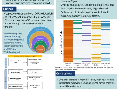 Intersectional Risks and Adverse Drug Events in Older Adults: A Scoping Review poster preview image