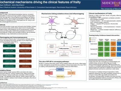 Biochemical mechanisms driving the clinical features of frailty poster preview image