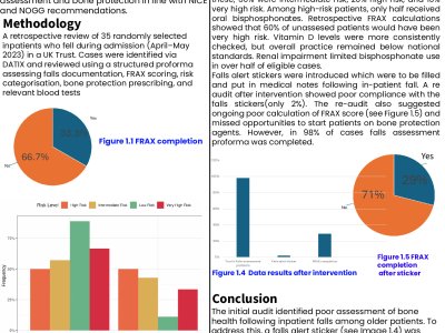 A Project on Inpatient Falls: Are We Adequately Addressing Bone Health? poster preview image