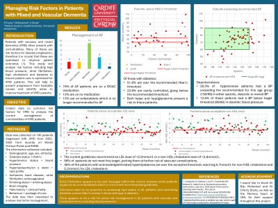 Managing Risk Factors in Patients with Mixed and Vascular Dementia poster preview image