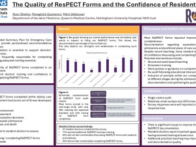 The Quality of ResPECT Forms and the Confidence of Resident Doctors poster preview image