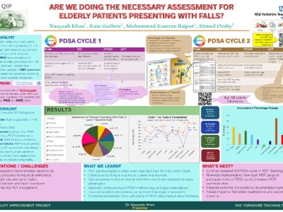 Are We Doing The Necessary Assessment for Elderly Patients Presenting With Falls? poster preview image