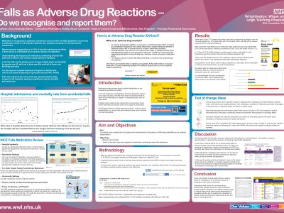 Falls as Adverse Drug Reaction - Do We Recognise and Report Them? poster preview image