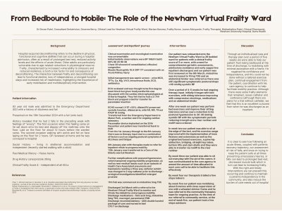From Bedbound to Mobile: The Role of the Newham Virtual Frailty Ward  poster preview image