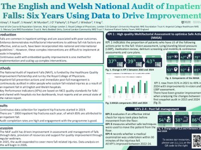 The English and Welsh National Audit of Inpatient Falls – Six Years Using Data to Drive Improvement poster preview image