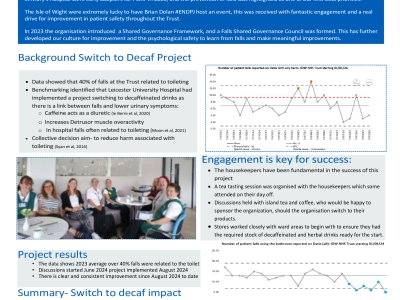Reducing Falls in an Acute Hospital Setting using Quality Improvement (QI) and Patient Safety Incidence Response Framework (PSIRF) poster preview image