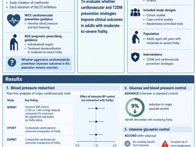 Are NICE recommendations for cardiovascular and diabetes prevention appropriate in moderate-to-severe frailty? poster preview image